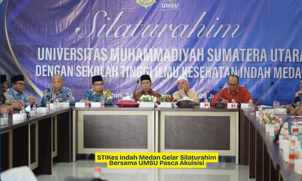 STIKes Indah Medan Gelar Silaturahim Bersama UMSU Pasca Akuisisi